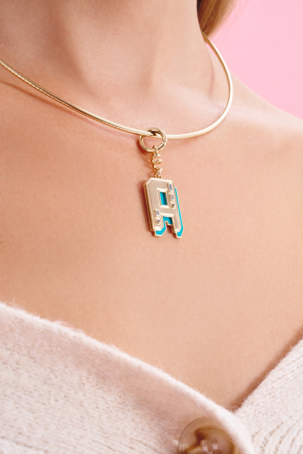 Say It Letter Charm- A - 1
