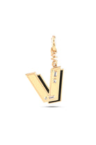 Say It Letter Charm- V - 0