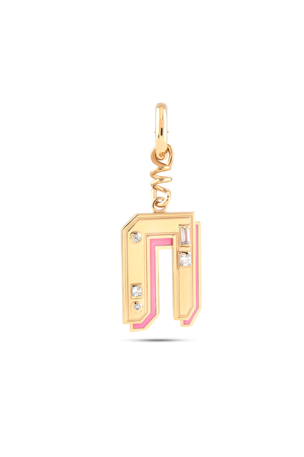 Say It Letter Charm- N - 0