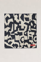 Geometrik Desenli Fular Bandana - 1