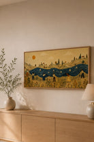 Denizi Taşıyanlar - Çerçeveli Canvas Print Tablo - 1