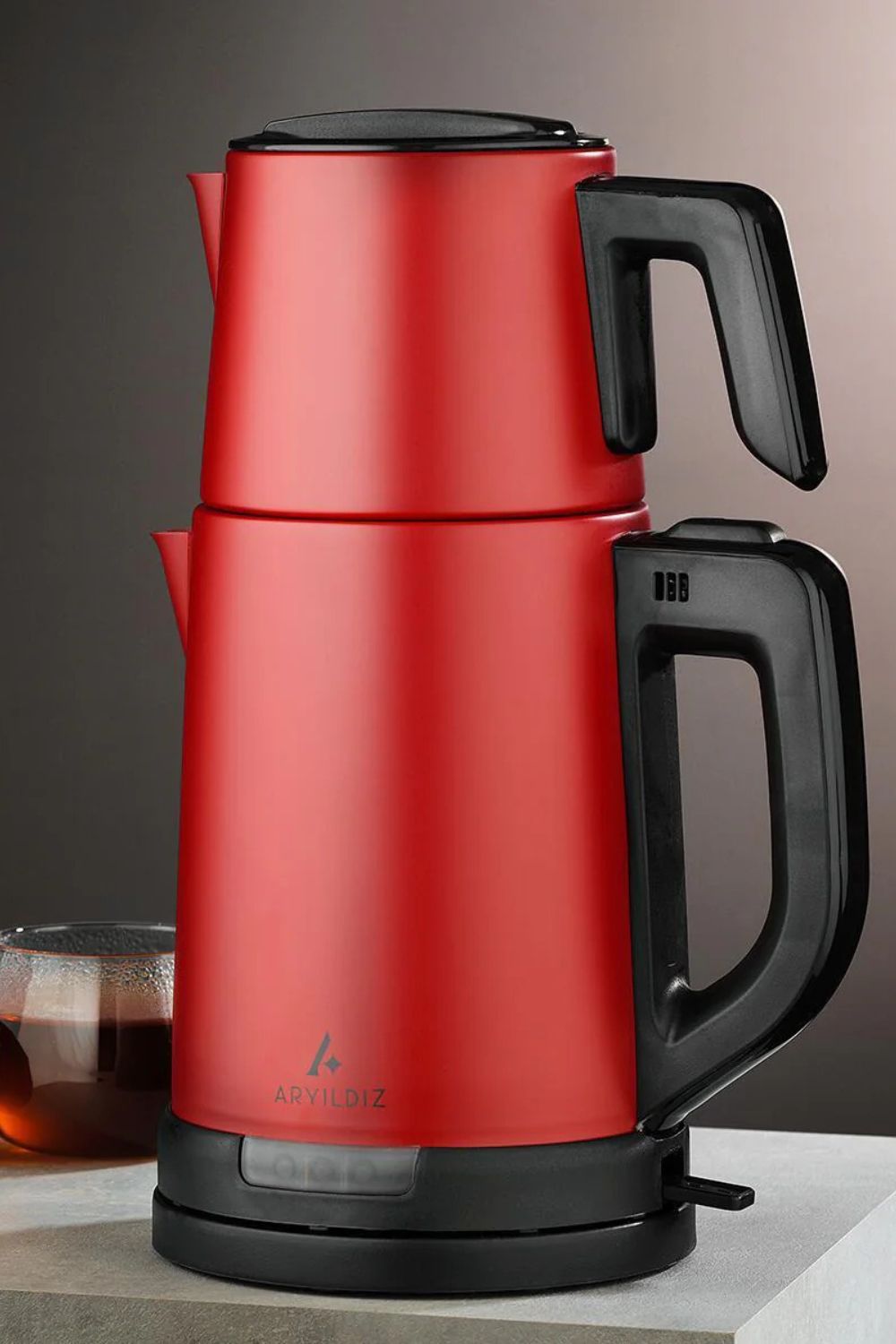 Aryıldız Tea Harmony Çay Makinesi Kırmızı Ar256558 - 0