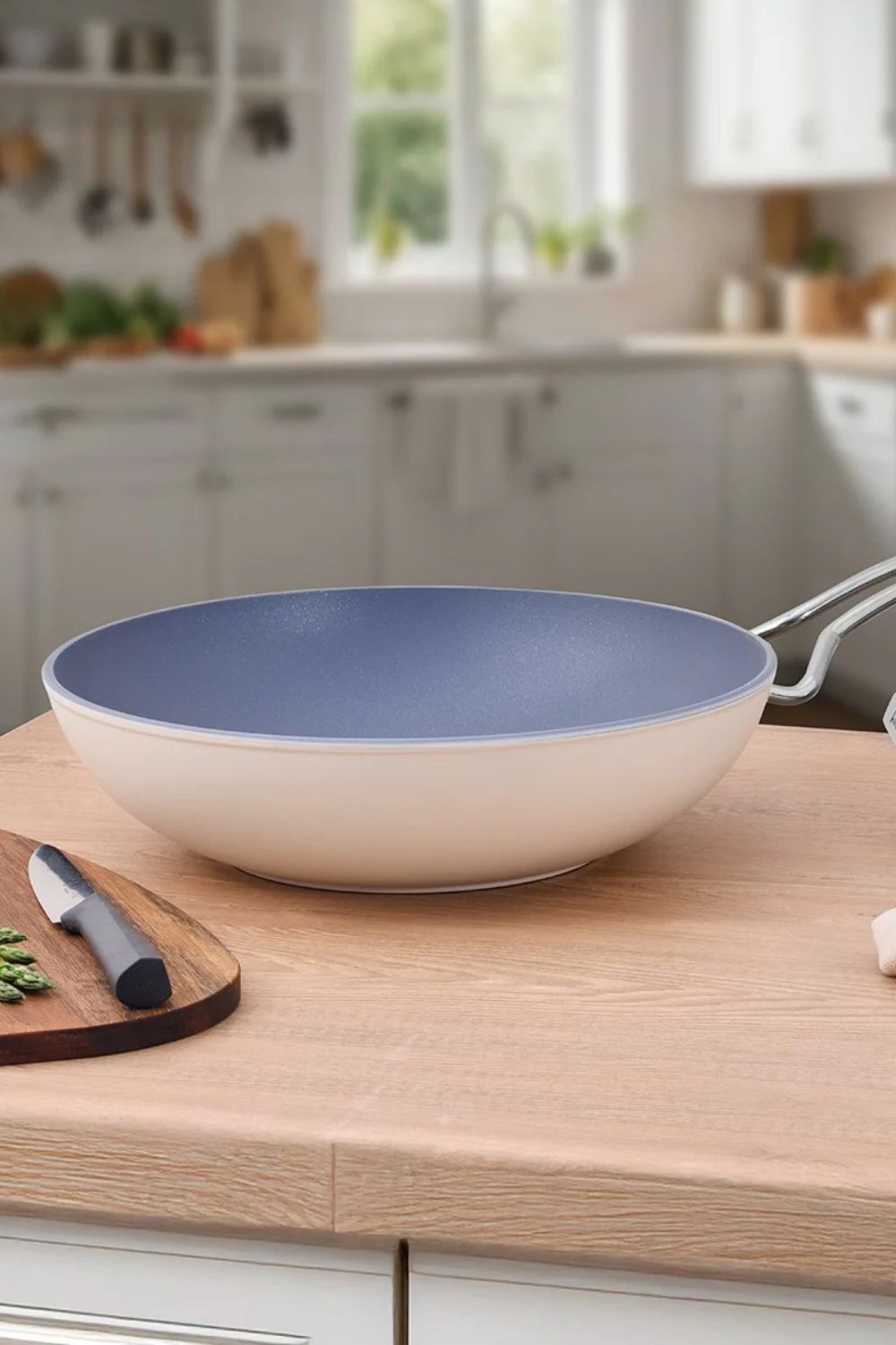 Aryıldız Colombus Crystal Seramik Wok Tava 28 Cm Ar260678 - 1