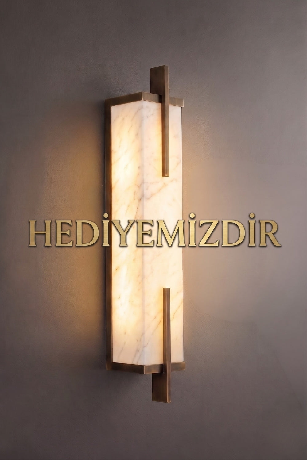 Mermer 10 Lu Küp Avize + Bir Adet 50*10cm Mermer Aplik Hediyedir!!!!!! - 3