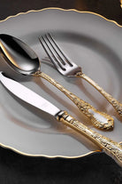 Aryıldız Çırağan Prestige Plus 89 Parça Gold Çatal Kaşık Bıçak Takımı - 1