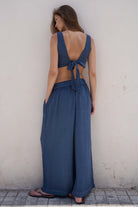 Keten Navy Askılı Büstiyer - 2