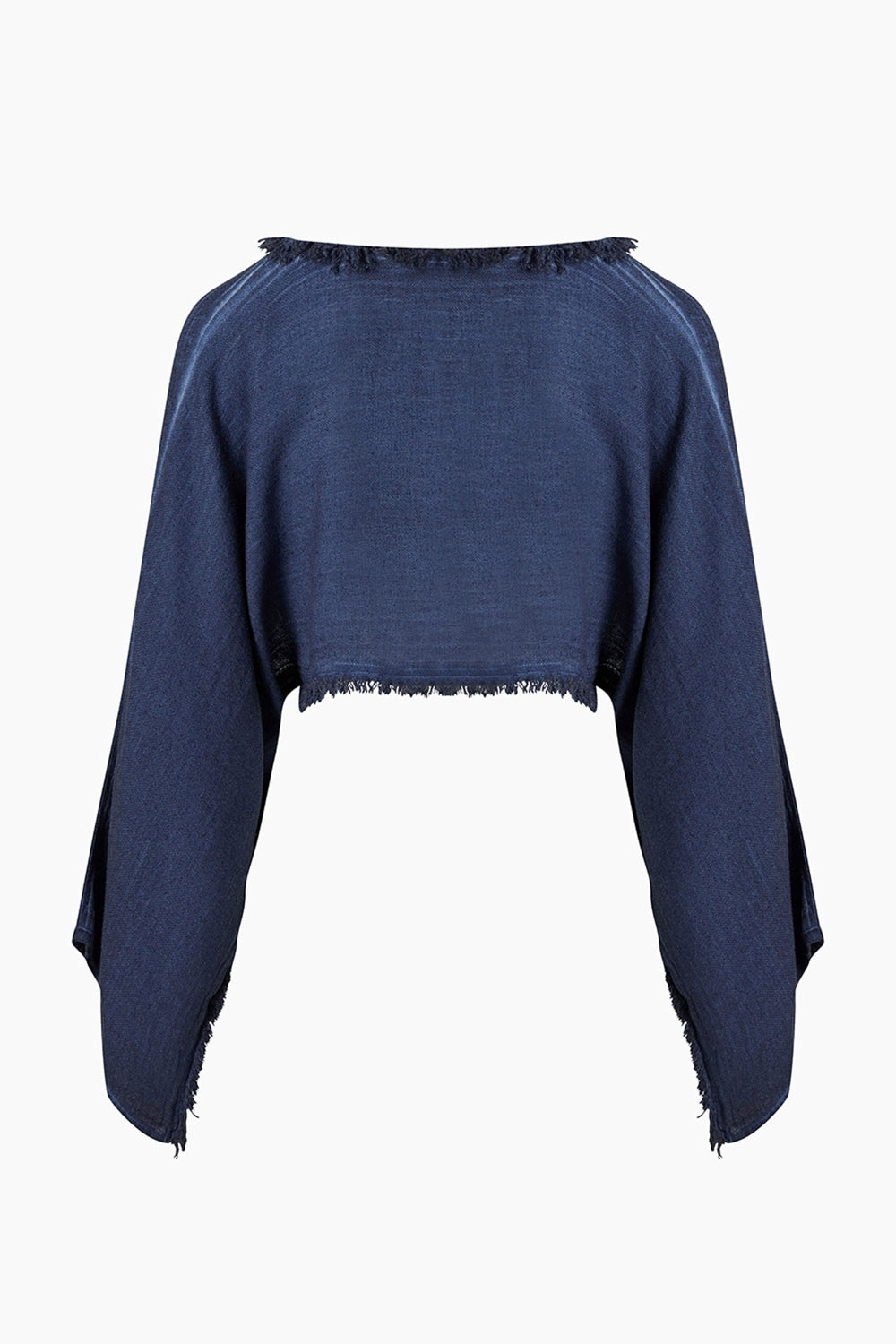 Keten Navy Bluz - 3