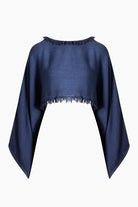 Keten Navy Bluz - 4