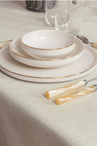 Plain Masa Örtüsü Krem 155x160 - 3