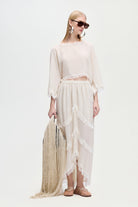 Naturel Crop Bluz - 5