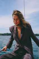 Ares Bambu Mürdüm Blazer - 0