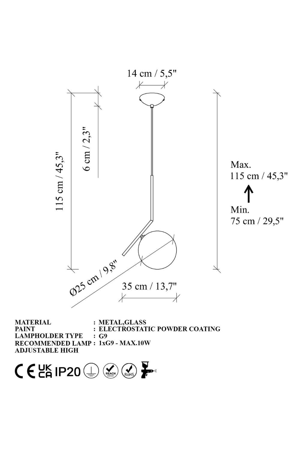 Cypress 14111 Cam Sarkıt Aydınlatma - 7