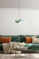 Marble 2866 Mint Yeşili Cam Sarkıt Aydınlatma - 4
