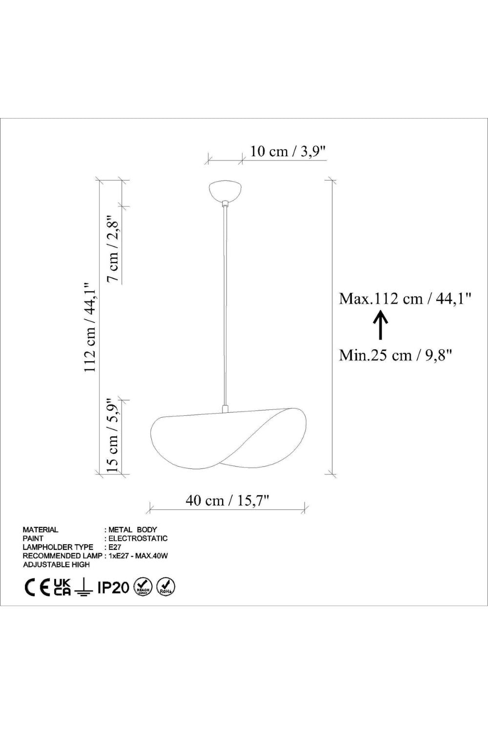 Marble 2866 Mint Yeşili Cam Sarkıt Aydınlatma - 6
