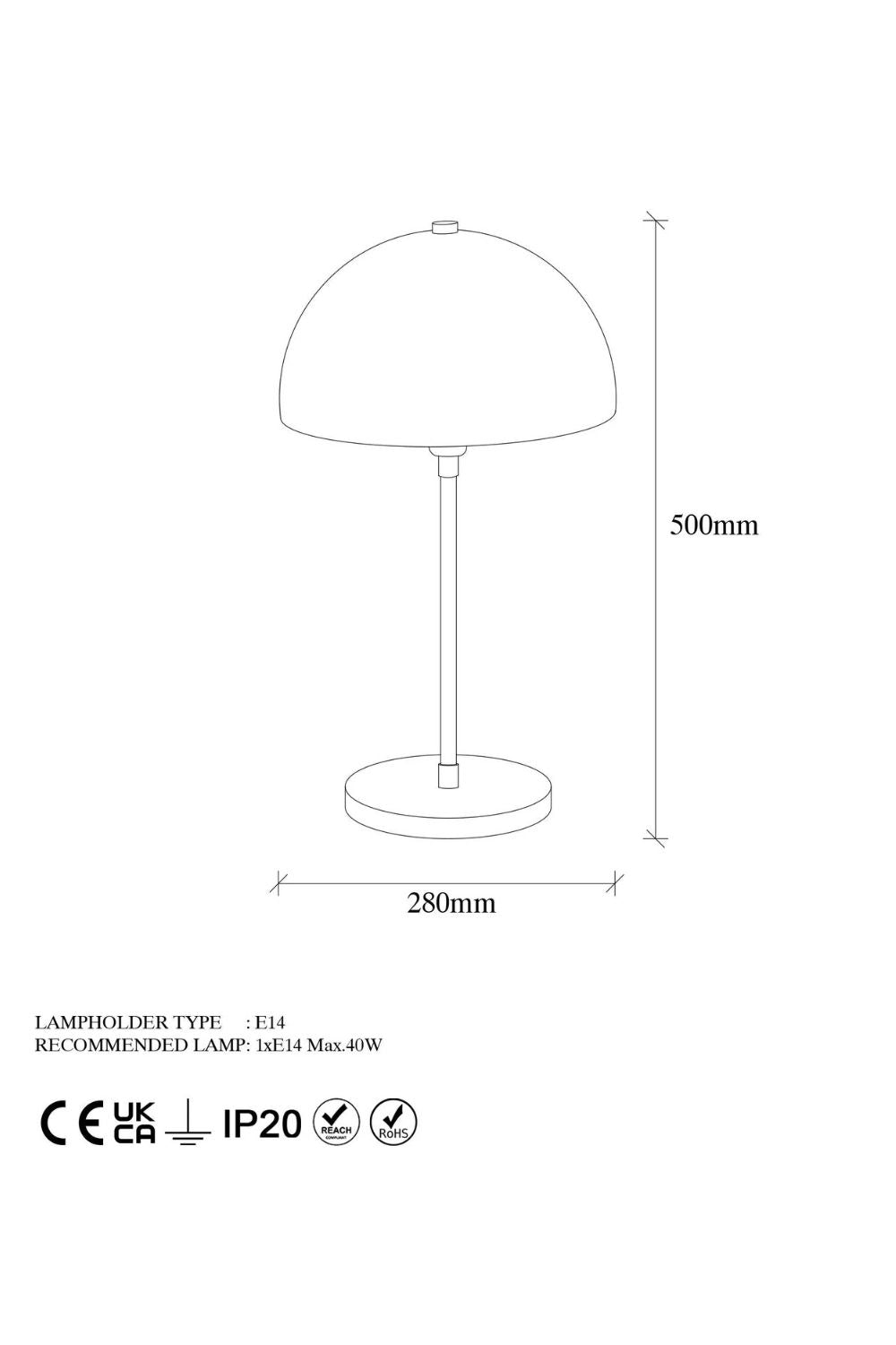 Rosara 10856 Sıvama Masa Lambası Aydınlatma - 4