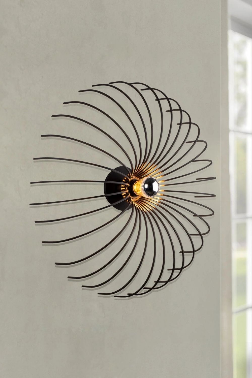 Peony 645 Tel Aplik Duvar Aydınlatma - 3