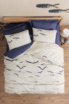 Maritime Çift Kişilik Nevresim Takımı Larum Lacivert - 0