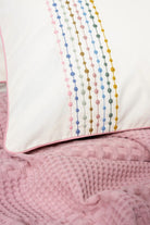 Aura Çift Kişilik Pike Takımı Pebble Pembe - 3