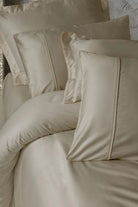 Silky Saten King Size Nevresim Takımı Bej - 1