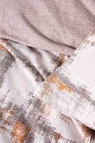 Flanel Çift Kişilik Nevresim Takımı Farida Kahve - 2