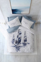 Maritime Çift Kişilik Nevresim Takımı Skipper Indigo - 0