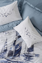 Maritime Çift Kişilik Nevresim Takımı Skipper Indigo - 1