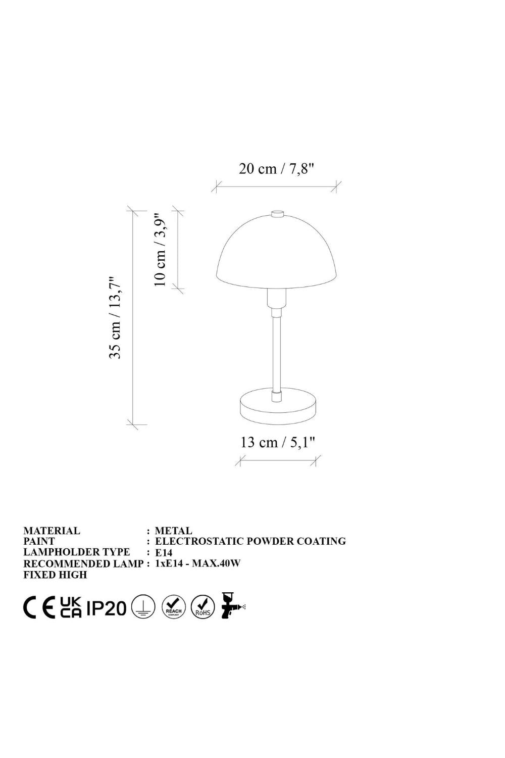 Hydrae 14802 Sıvama Masa Lambası Aydınlatma - 7