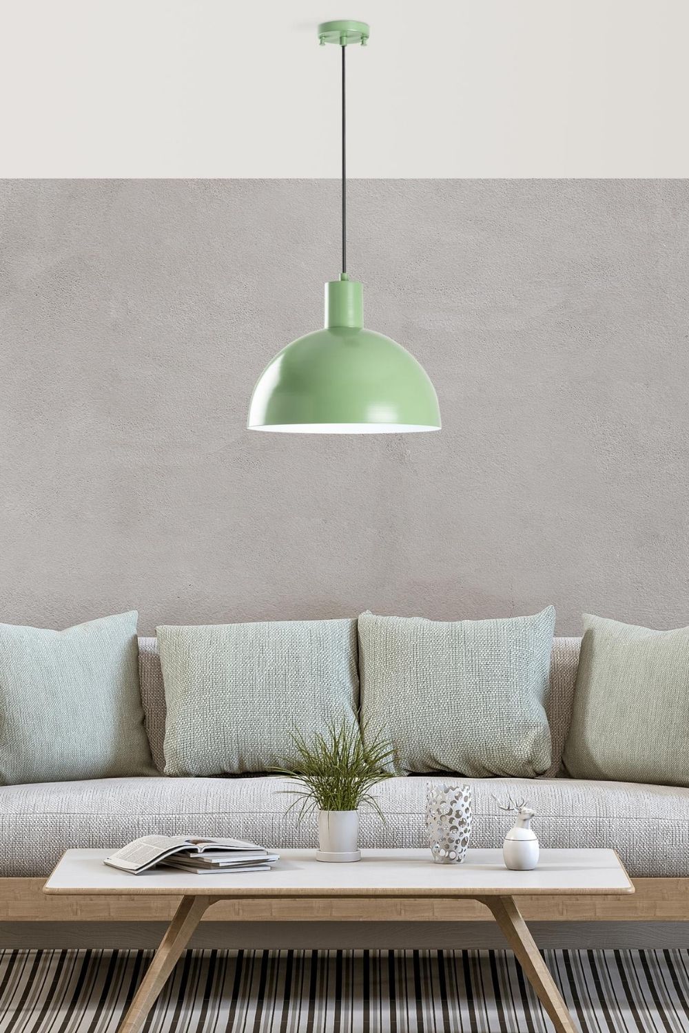 Narwhara 993 Mint Yeşili Sıvama Sarkıt Aydınlatma - 6