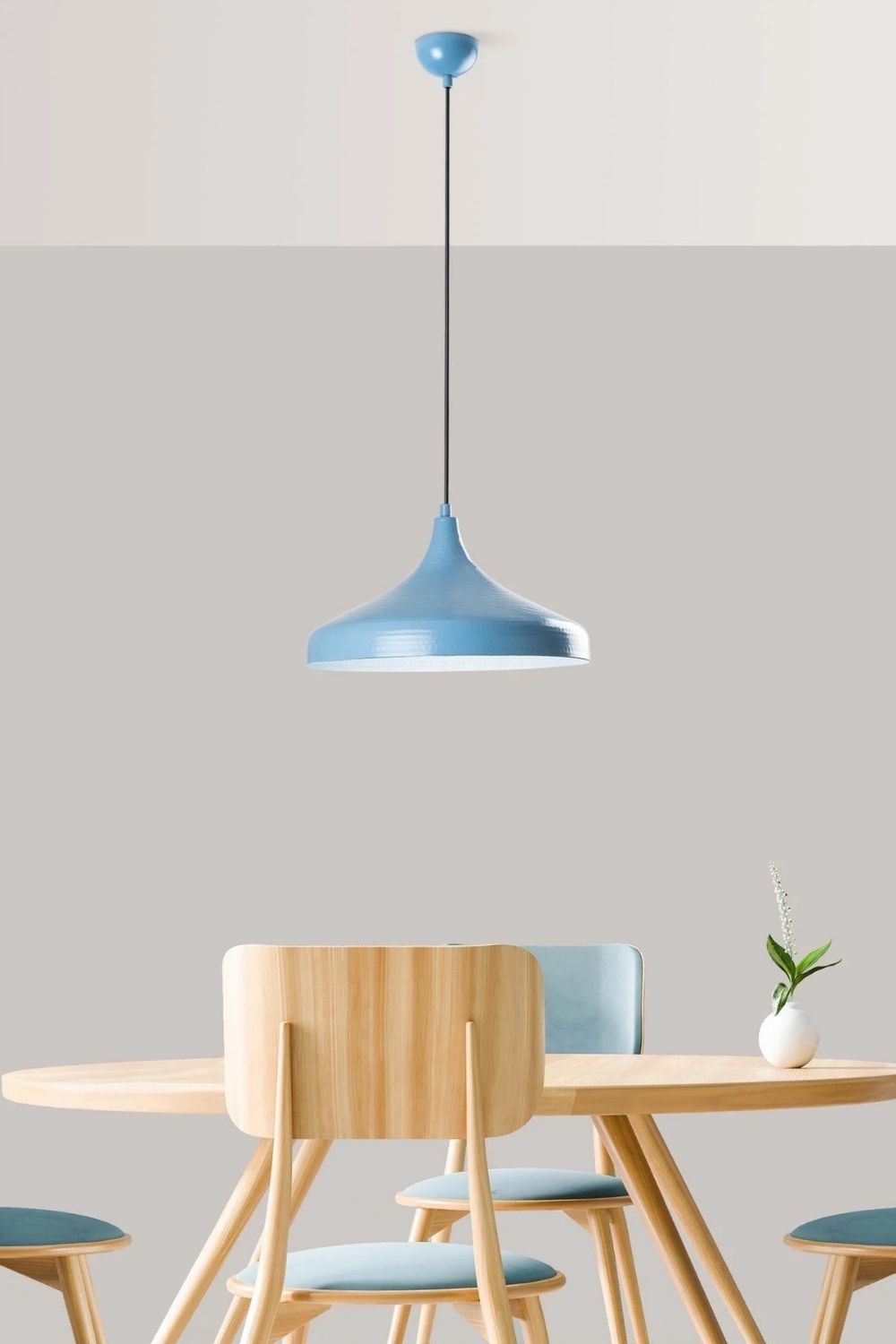 Ottera 2641 Açık Mavi Sıvama Sarkıt Aydınlatma - 6
