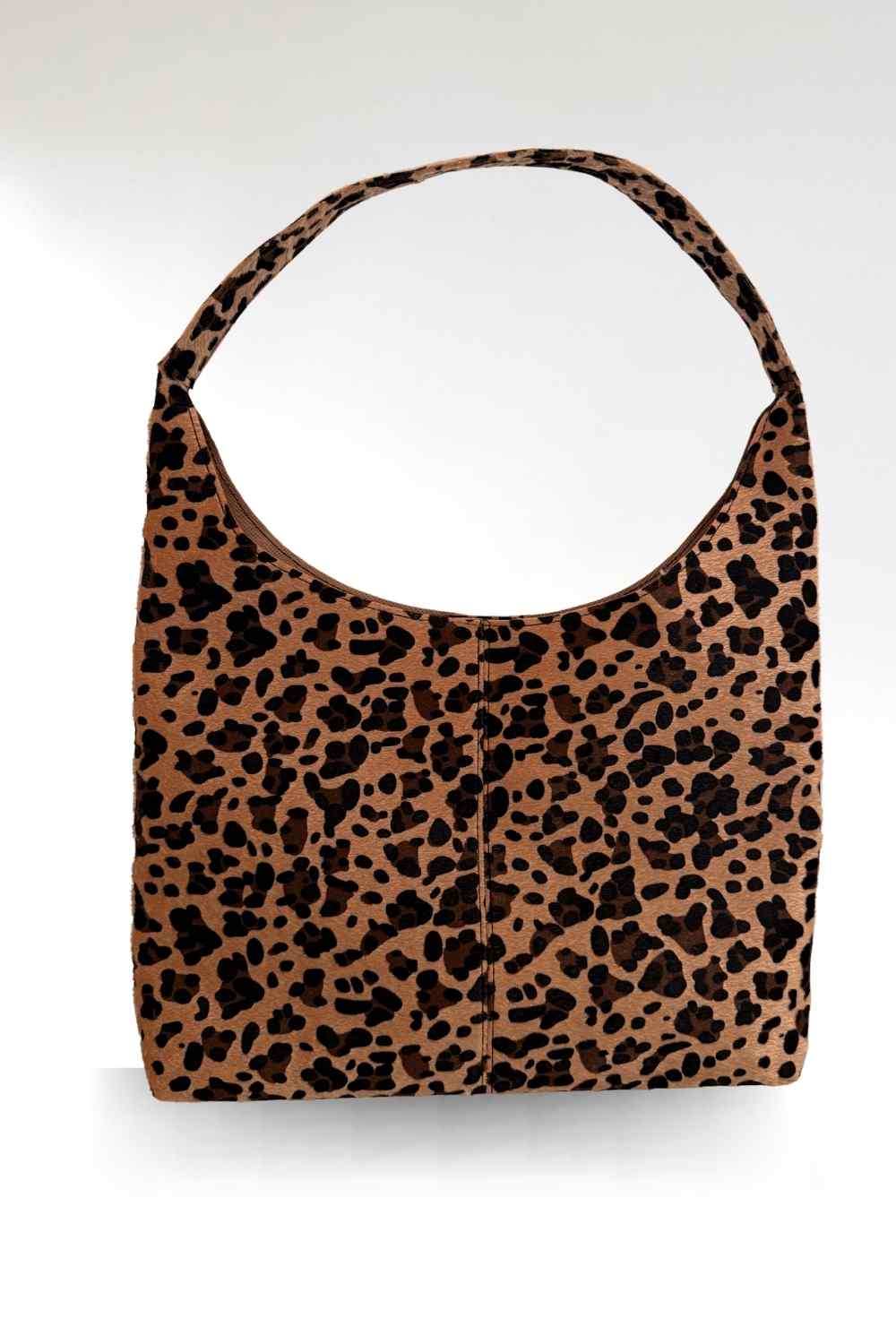 Coquette - Leopard, Leopar Desenli Omuz Çantası, Büyük Boy, Geniş Hacimli - 0