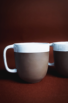 Gibson Stoneware Bardak – Kahve & Beyaz - 2