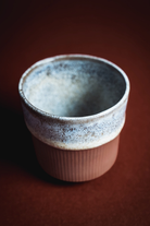   Flint Stoneware Bardak Terrecotta & Kahve Beyaz - 1