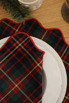 2'li Set Ekose Amerikan Servis - 2