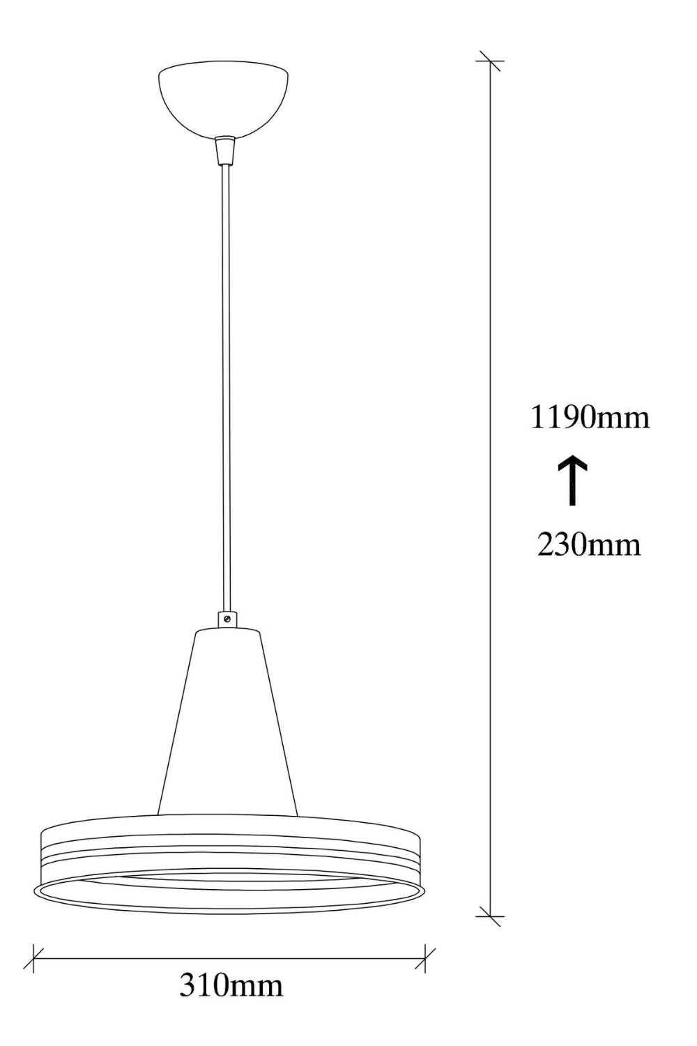 Bunting 2501 Sıvama Sarkıt Aydınlatma - 6