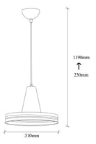 Bunting 2501 Sıvama Sarkıt Aydınlatma - 6
