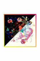A Day Under The Sea İpek Saten Eşarp ⎮ 90x90 Cm - 1