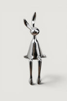 Luna Bunny Dekoratif Obje/Silver-L - 1