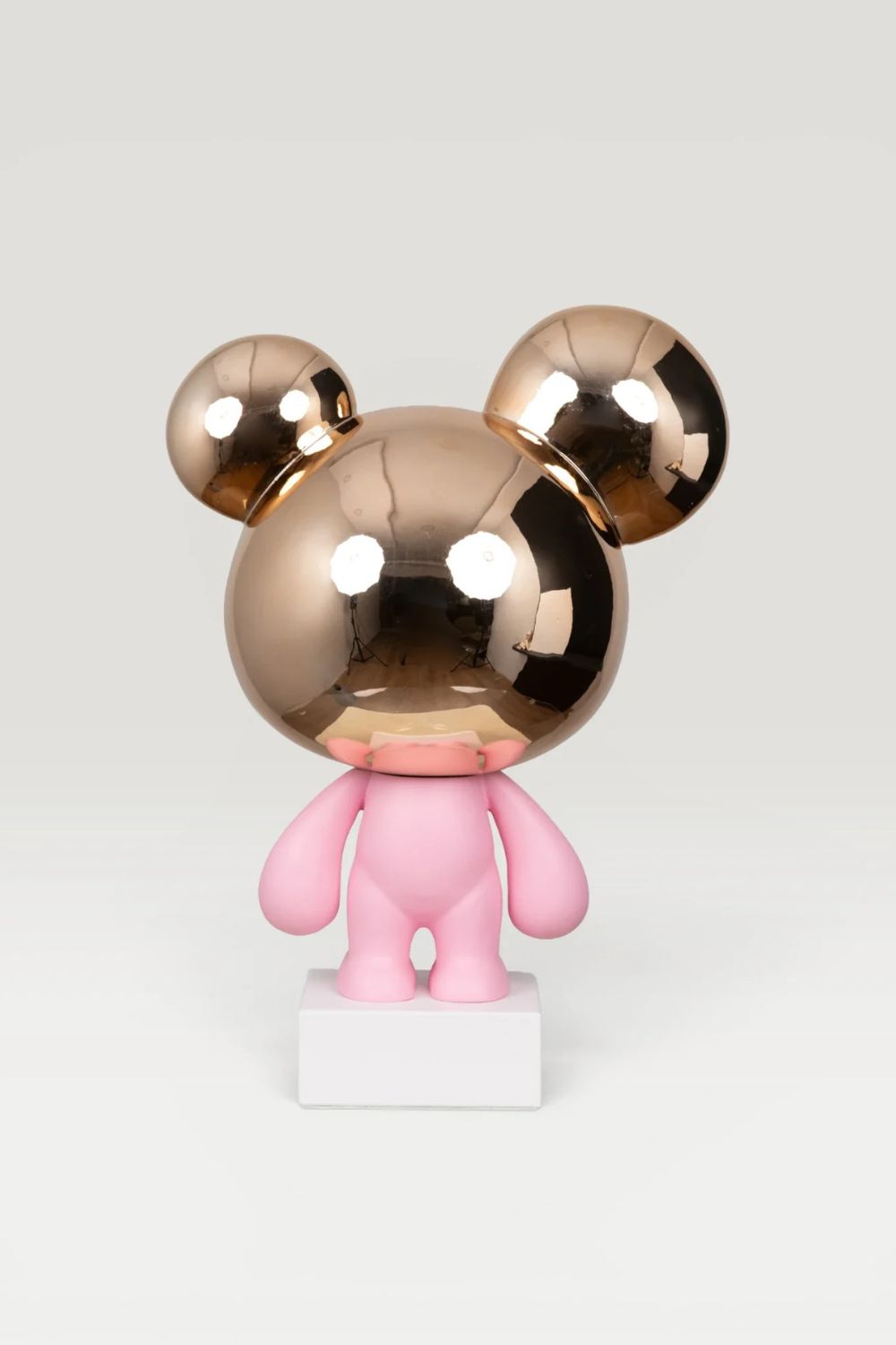 Mellow Bear Dekoratif Obje - Pembe - 2