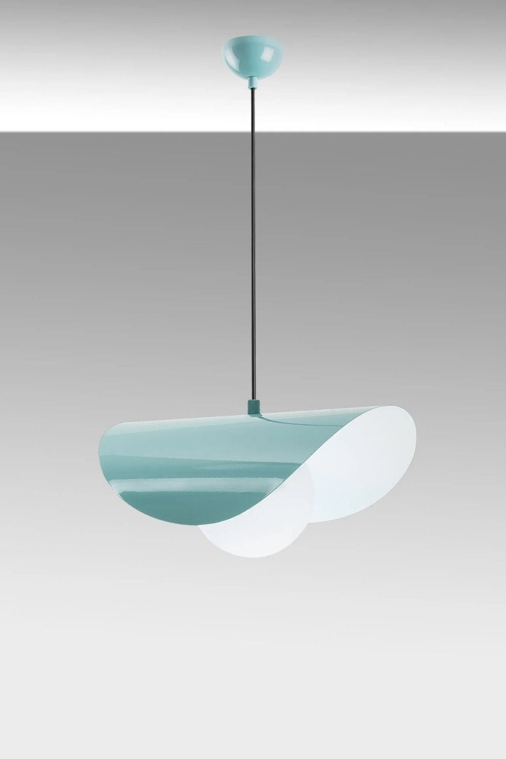 Marble 2866 Turkuaz Cam Sarkıt Aydınlatma - 2