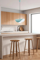 Marble 2866 Turkuaz Cam Sarkıt Aydınlatma - 4