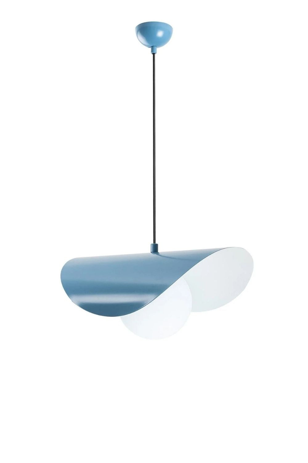 Marble 2866 Açık Mavi Cam Sarkıt Aydınlatma - 0
