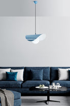 Marble 2866 Açık Mavi Cam Sarkıt Aydınlatma - 5