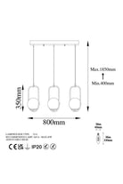 Basalt 13452 Cam Sarkıt Aydınlatma - 7