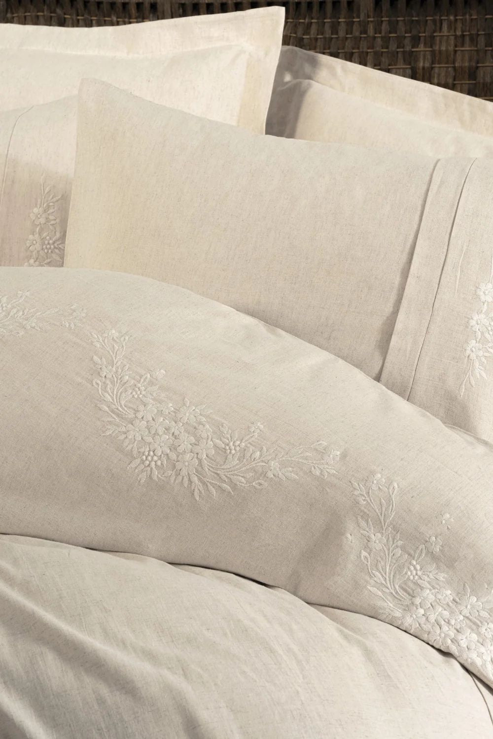 Cotton Keten Çift Kişilik Nevresim Takımı Forbes - 1