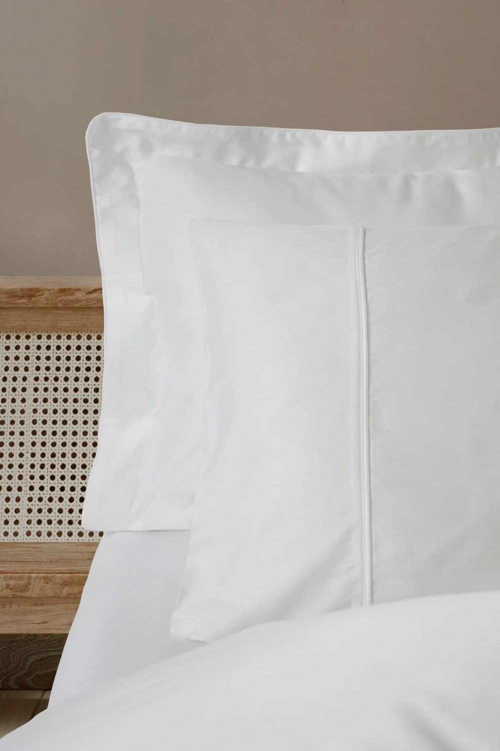Silky Saten Çift Kişilik Nevresim Takımı Beyaz - 1