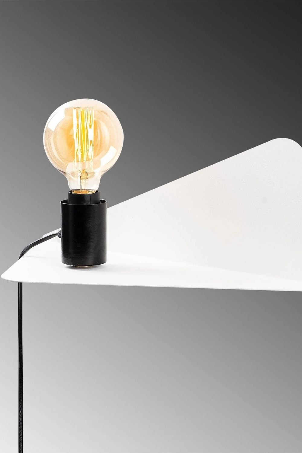 Geranara 502 White Black Rustik Aplik Duvar Aydınlatma - 1