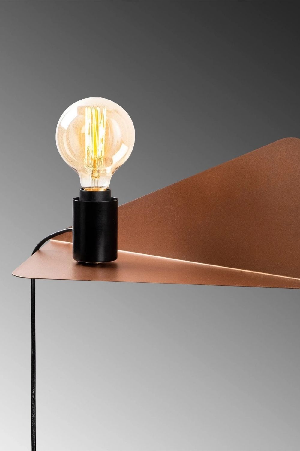 Geranara 502 Copper Black Rustik Aplik Duvar Aydınlatma - 2