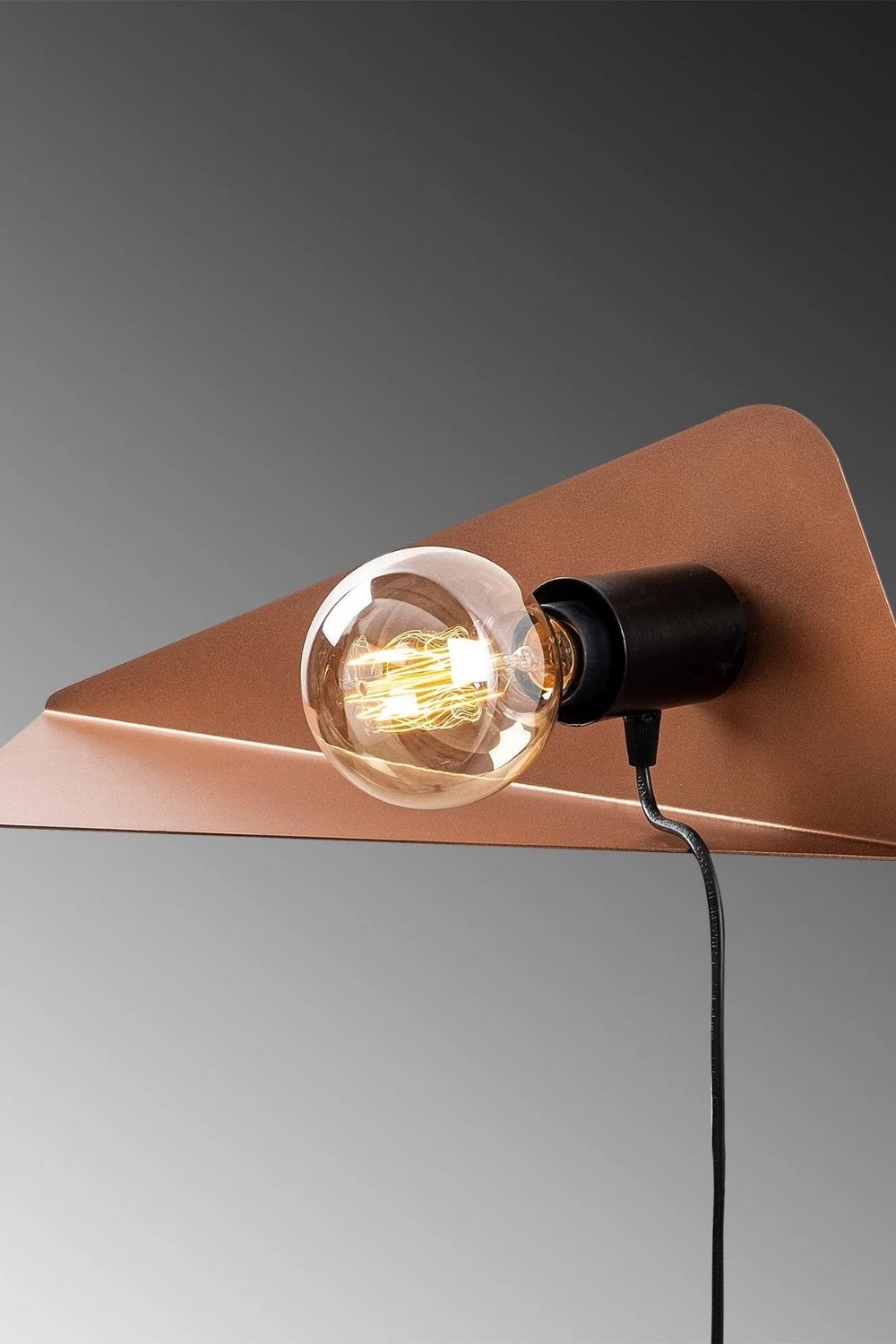 Geranara 502 Copper Black Rustik Aplik Duvar Aydınlatma - 3