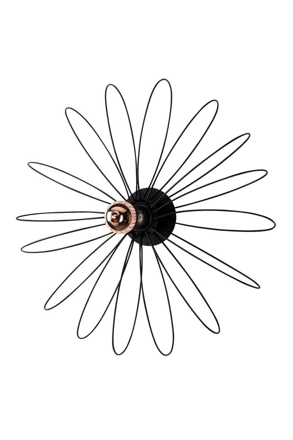 Corona 707 Black Tel Aplik Duvar Aydınlatma - 0