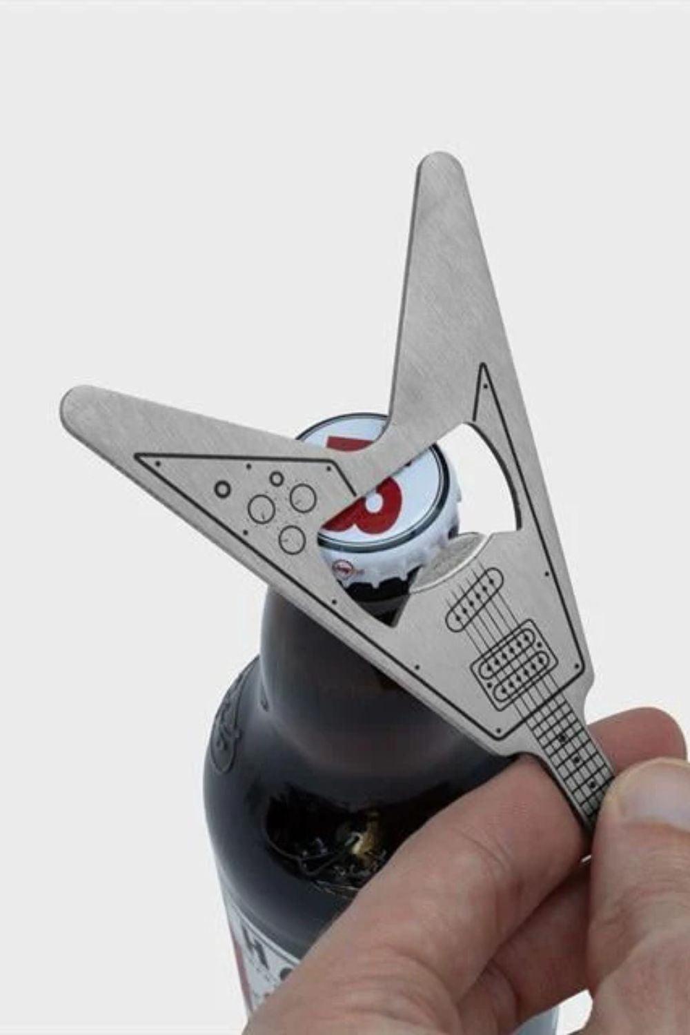 Metal Gitar Şişe Açacağı - 1